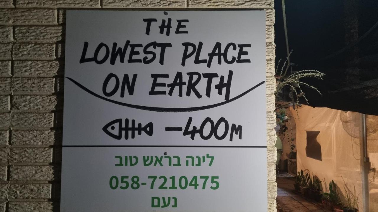 The Lowest Place On Earth B&B Neot HaKikar Eksteriør bilde