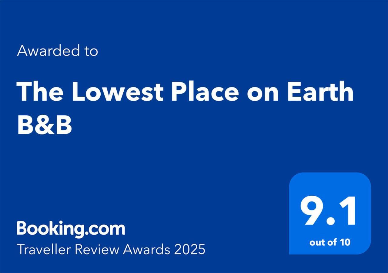 The Lowest Place On Earth B&B Neot HaKikar Eksteriør bilde